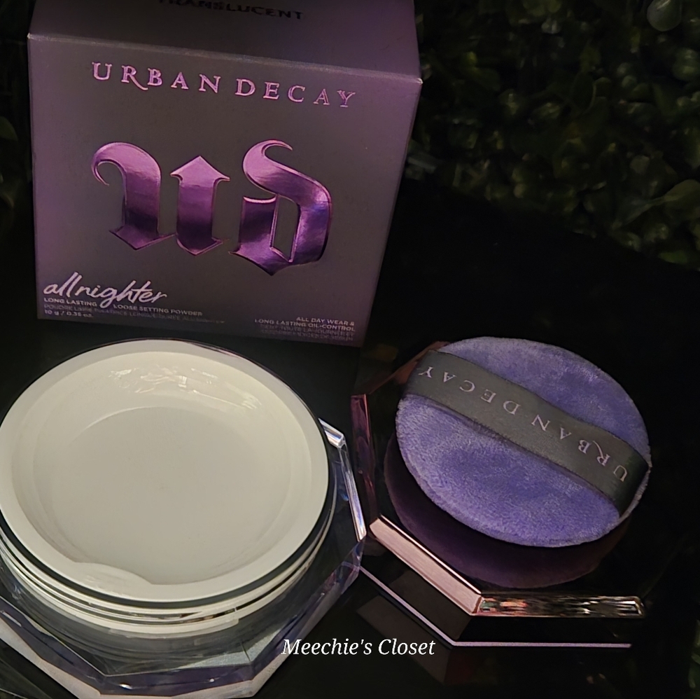 Urban Decay ALL NIGHTER LONG LASTING LOOSE SETTING POWDER - 10g -Translucent NIB - Picture 3 of 4